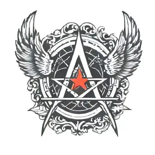 Anarchy Symbol Formed