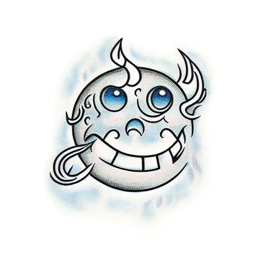 Smile Face With Fire