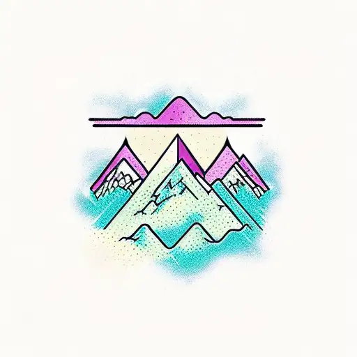 A Detailed Electrocardiogram Pattern Forming The Shape Of A Mountain Range