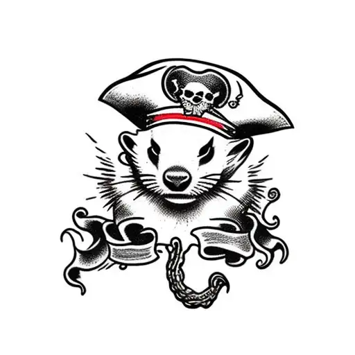 Drunken Ferret Pirate
