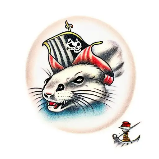 Drunken Ferret Pirate