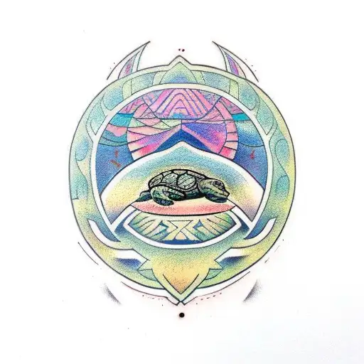 Two Polynesian Turtle Hook