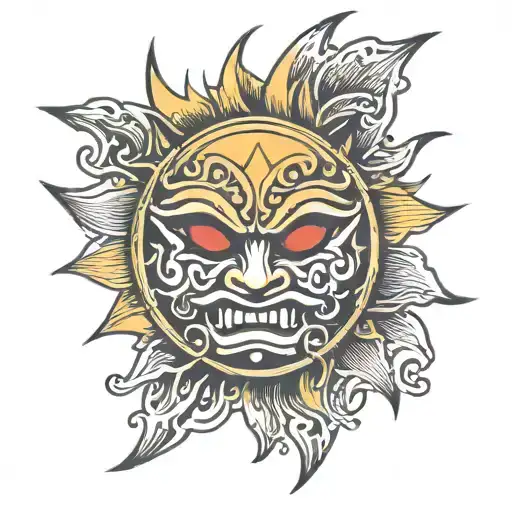 Demon Slayer Sun Breathing Mark