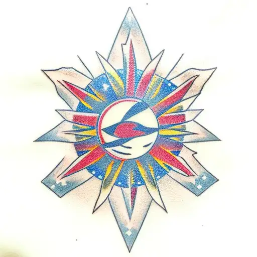 Land Of Rising Sun And 3 Stars In The Sun