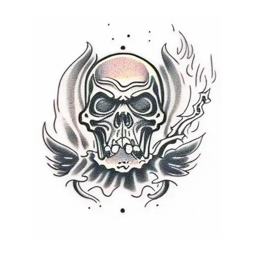 Grim Reaper With Candle