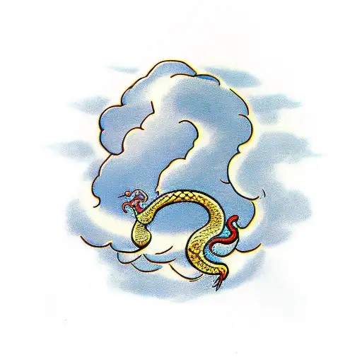 Snake In The Clouds