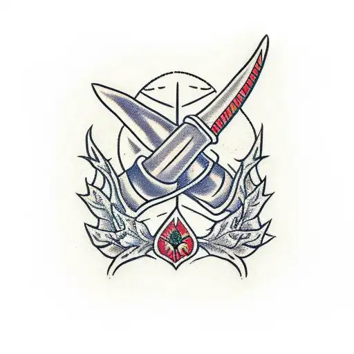 Dagger Sword And Ivy