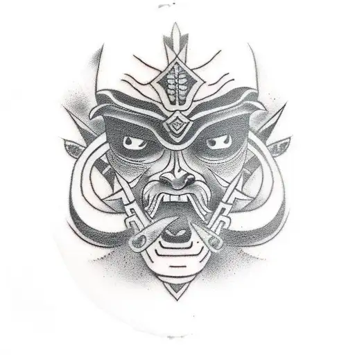 Samurai Maori For Back Shoulder