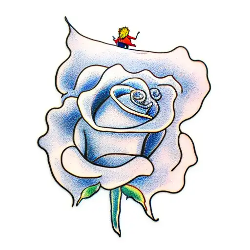 The Little Prince And His Rose