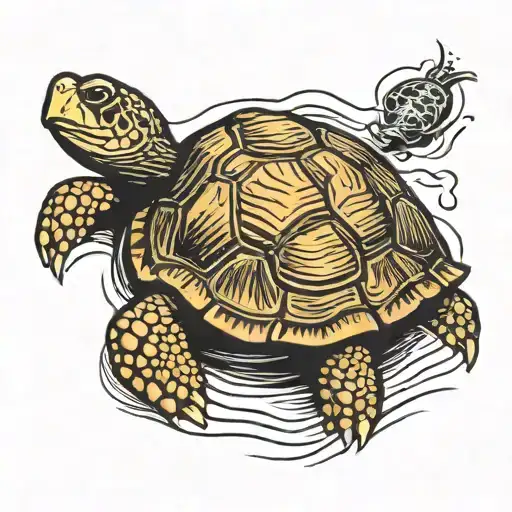 Turtle With Crash Pad Catching