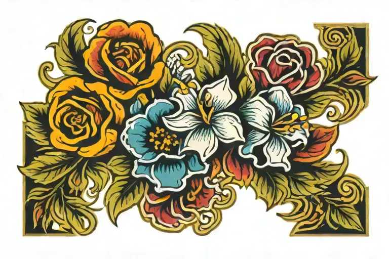 Flowers Ocean 1102 Softball