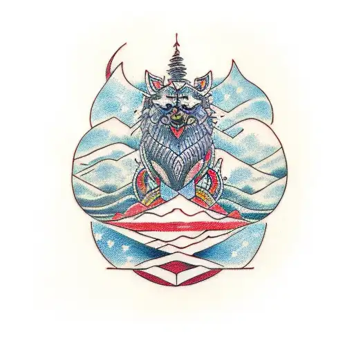 Norse Language Saying Laguz And Fehu