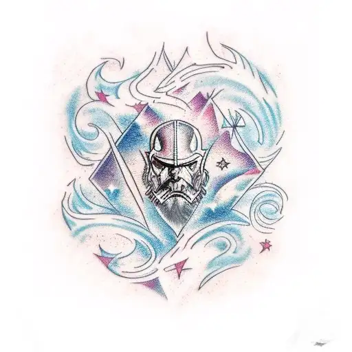 Starlight Night Art Van Goh Skyrim Nordic