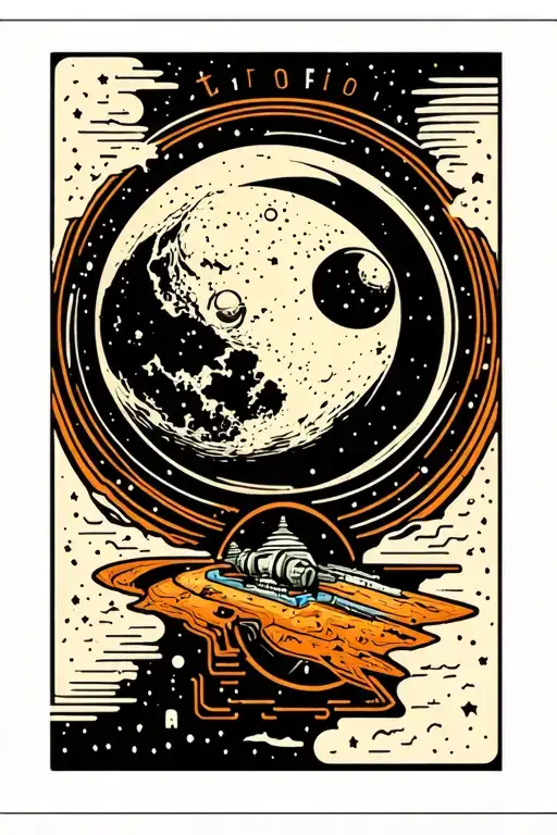 Tatooine Binary Moon Surrounded