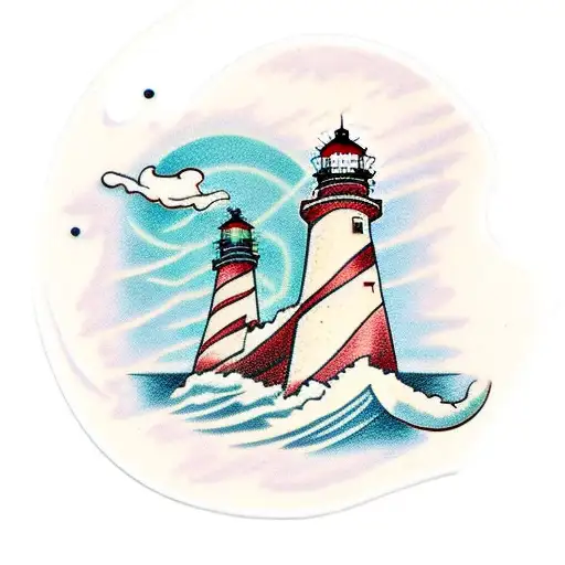 Lighthouse On A Rock