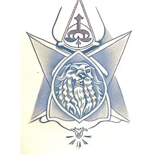 King Of Clubs Card Masonic