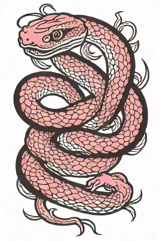 Pink Snake