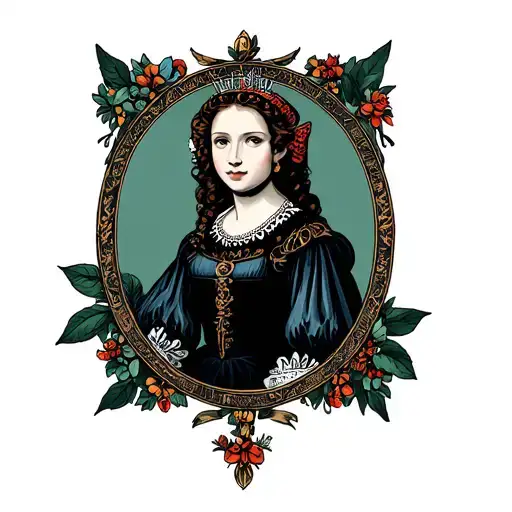 Mary Stuart Painting Inspired