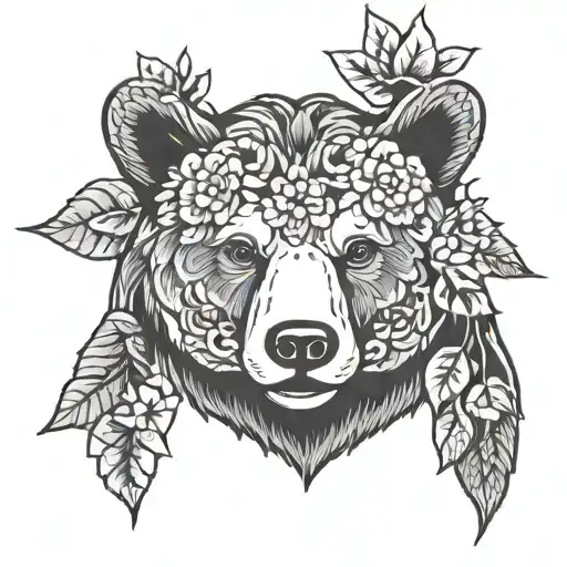 Floral Bear