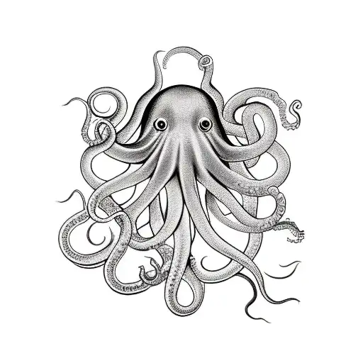 Octopus Long Tentacles