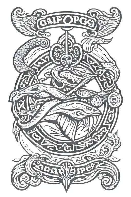 Galapagos Symbol Intertwined