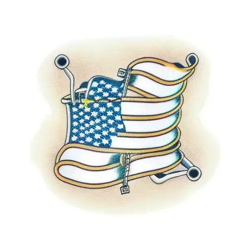 Leg Band Broken Chain