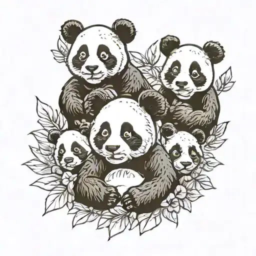 Panda Family Members
