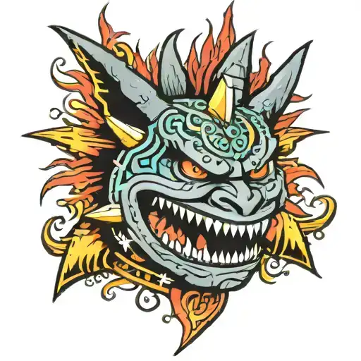 Gengar Aztec Warrior