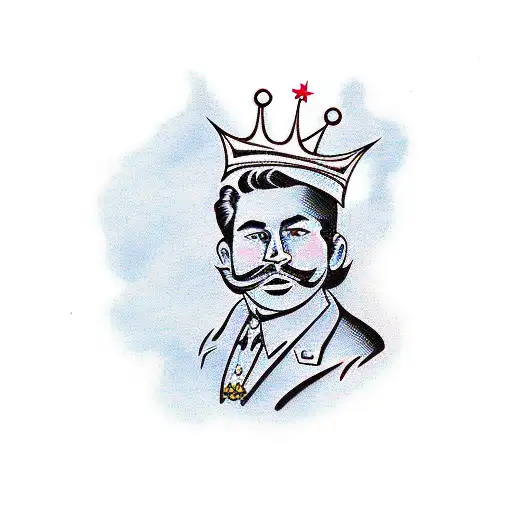 The Name Eugene With A Crown Over It