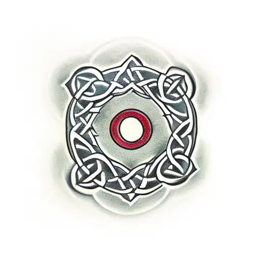 Iona With Celtic Boarder