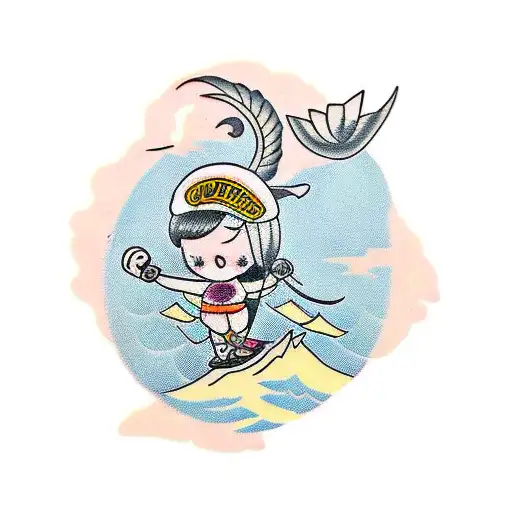 Girl Mountain Biking