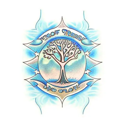 Tree Of Life Blue