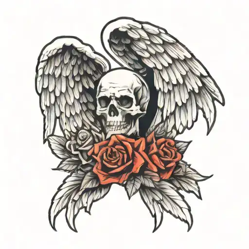 Rip Grandfather Angel Wings