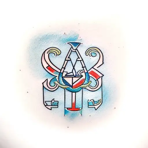Gemini Symbol With Number 5 And 1