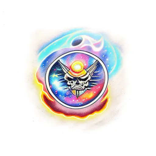 Electric Fire Reaching Galaxy