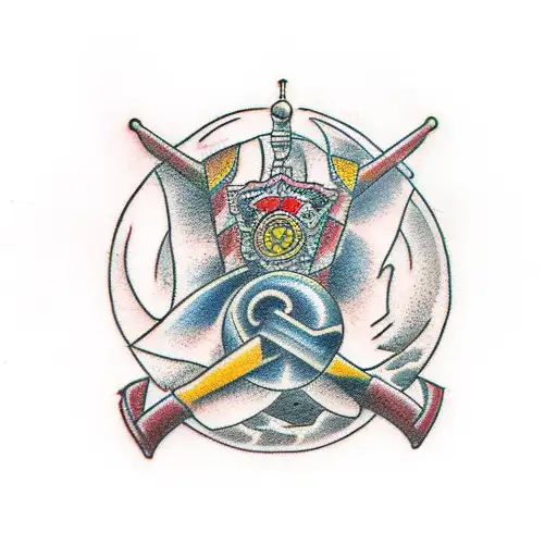 Strength And Honor Written In A Circle