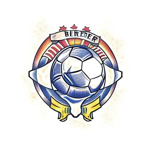 Soccer With Beer And Fire