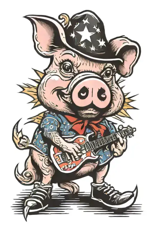 Pig A Rock Star