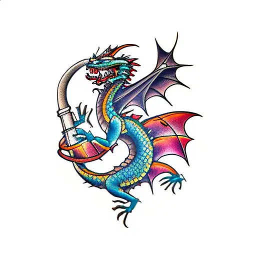 Life-life Dragon Sleeve