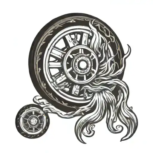 Bbs Rs Wheel In Fire