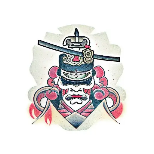 Samurai Making Potions