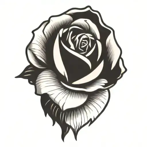 Realistic Rose Flower