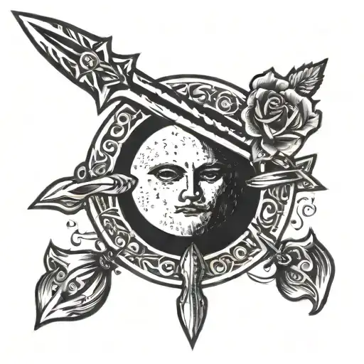 A Sword Piercing Moon Phase