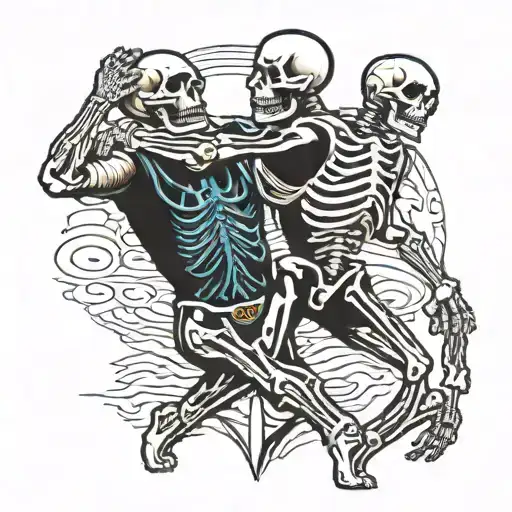 Skeleton Wrestling