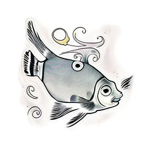 Clown Fish With The Name Hunter