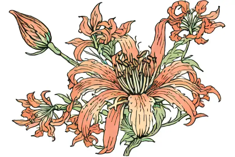 Lycoris Radiata Flower Red Spider Lily