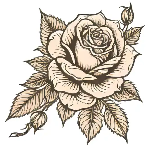 Realistic Rose
