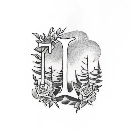 Forest With 2 Letters