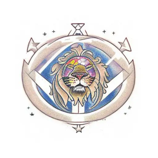 Signo Leo Protegiendo A Signo Picis