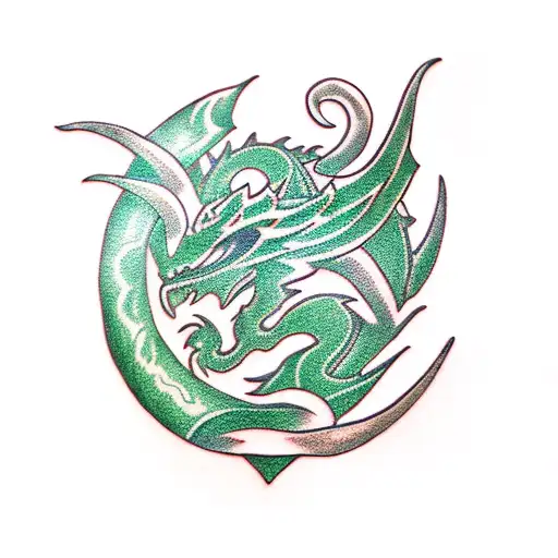 Green Power Ranger Dragon Dagger